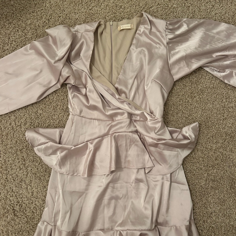 Altar’d State Champagne dress